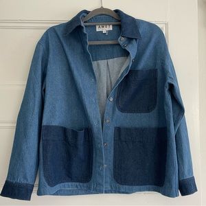 Denim utility/over shirt